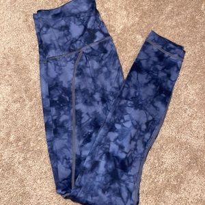 tie dye athleta leggings